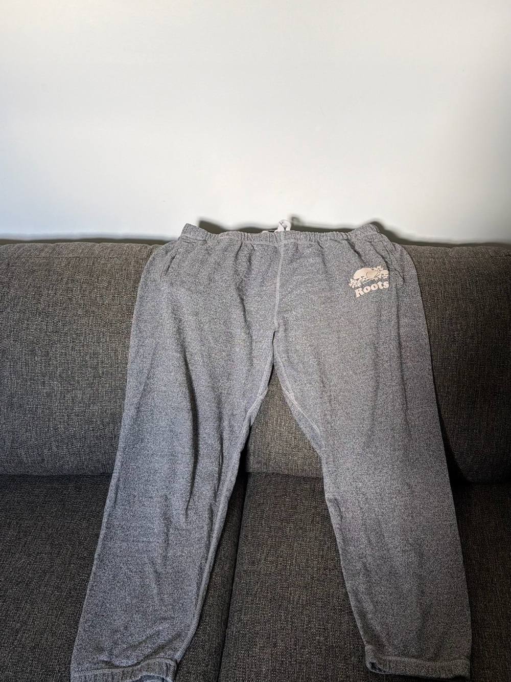 Roots Women's Gray Sweat Jumpsuit